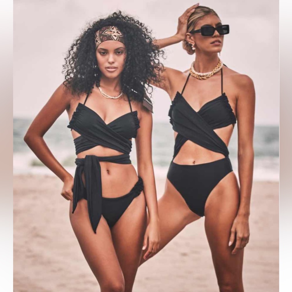 Devon Windsor Brown Swimsuit Astrid Medium